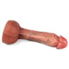 RealCockz Gode Curved Balls 16 x 3.5cm Marron